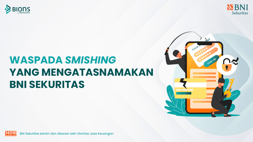 Waspada SMS Phishing yang Mengatasnamakan BNI Sekuritas