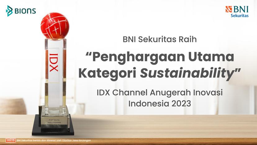 BNI Sekuritas Kembali Raih Penghargaan Utama ICAII 2023 Penerbitan Green Bond pada Korporasi Swasta Yang Pertama di Indonesia